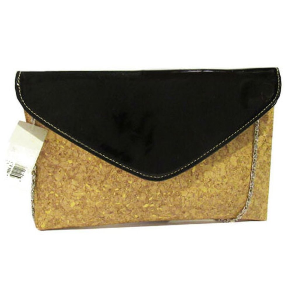 LA SERA LEATHER CLUTCH CROSSBODY BAG $:$85.00